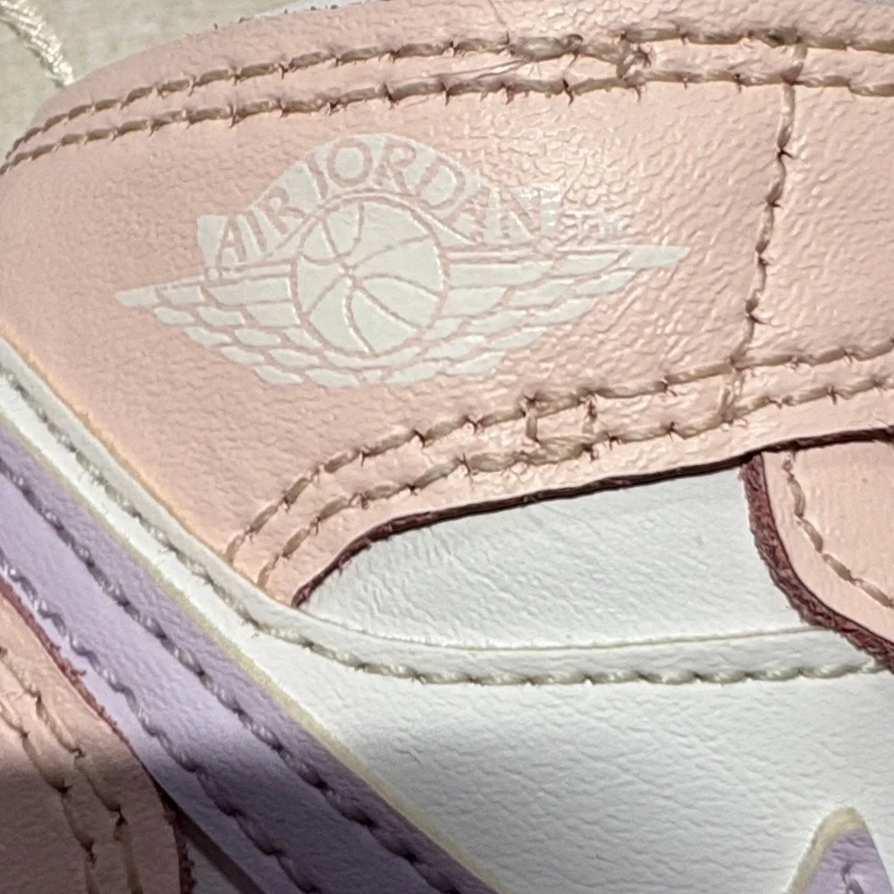 Nike Kids Light Pink and White Sneakers